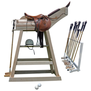 Polo Pony 15-02 Saddle Stand – Handcrafted Stand for Polo Saddles
