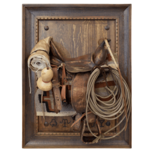 Handmade Saddle Stand Frame 14-17 – Wall-Mounted Saddle Holder
