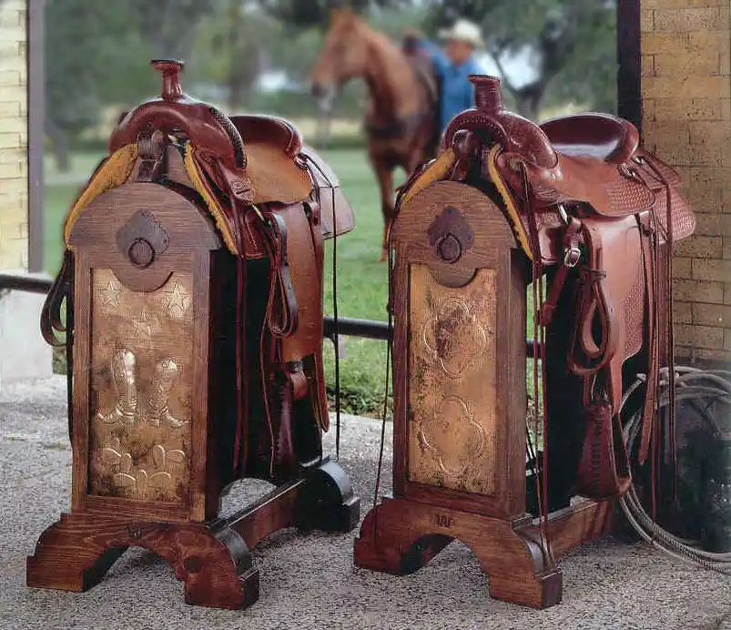 Saddle stands designed for true horse lovers