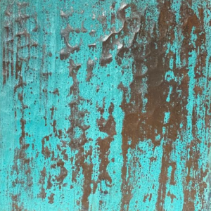 Copper aged green