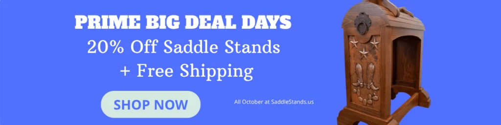 Celebrate Prime Big Deal Days with 20% Off Saddle Stands – All October Long + Free Shipping